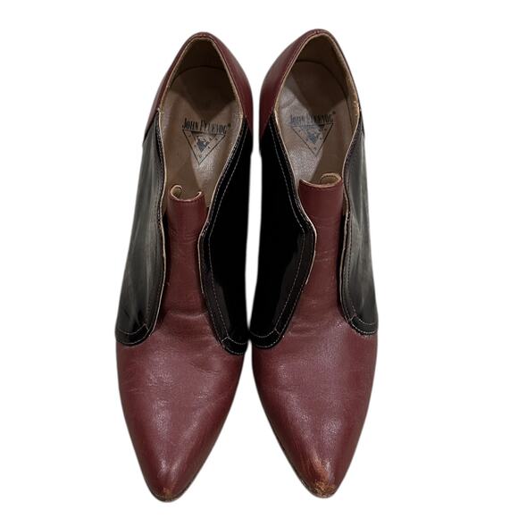 John Fluevog Danni Peruvian Leather Heels - Picture 3 of 11